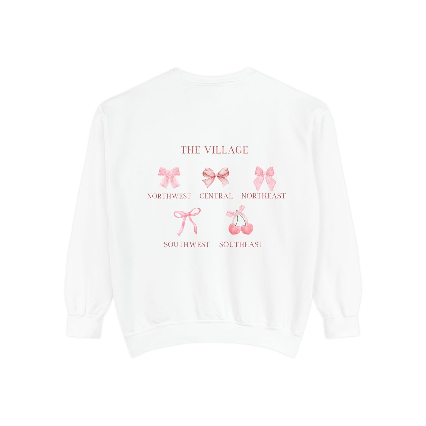 The Village Bow Crewneck 80% Cotton