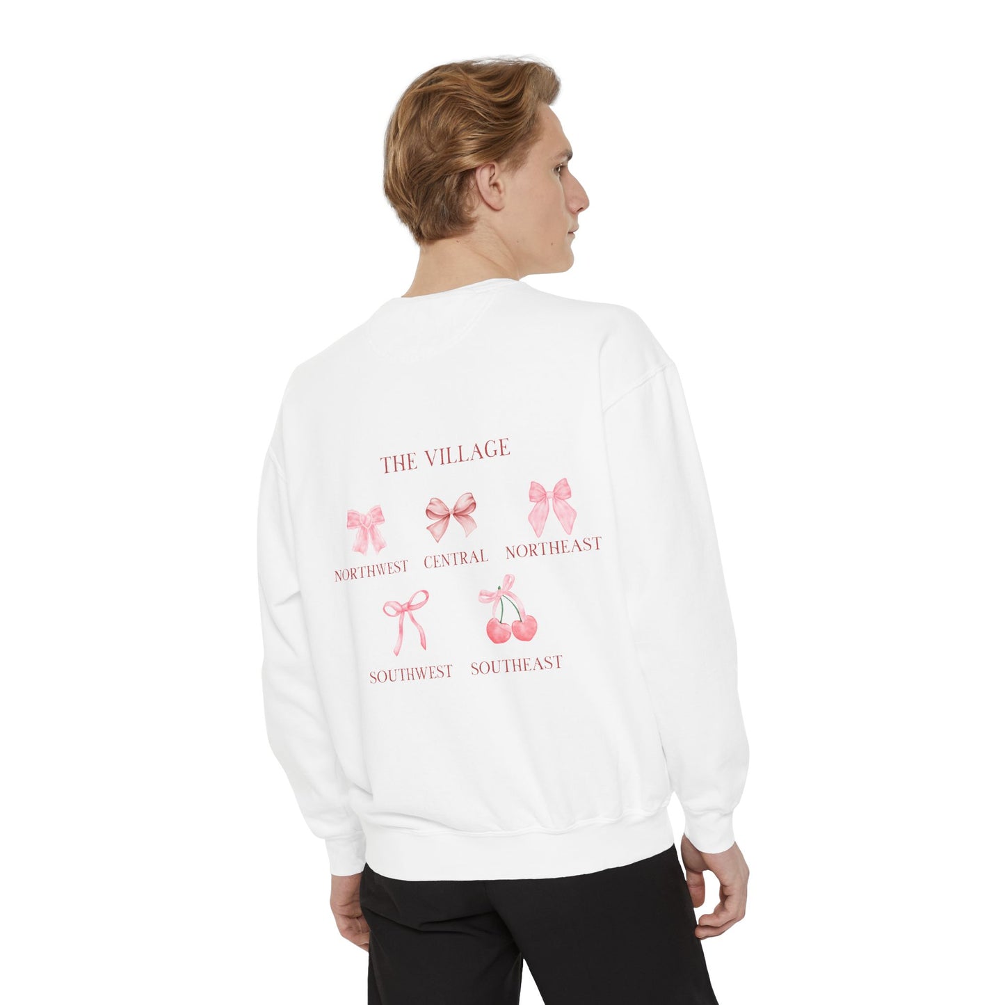 The Village Bow Crewneck 80% Cotton