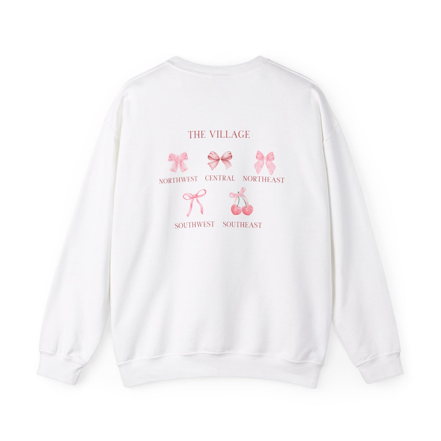 The Village Bow Crewneck 50% Cotton